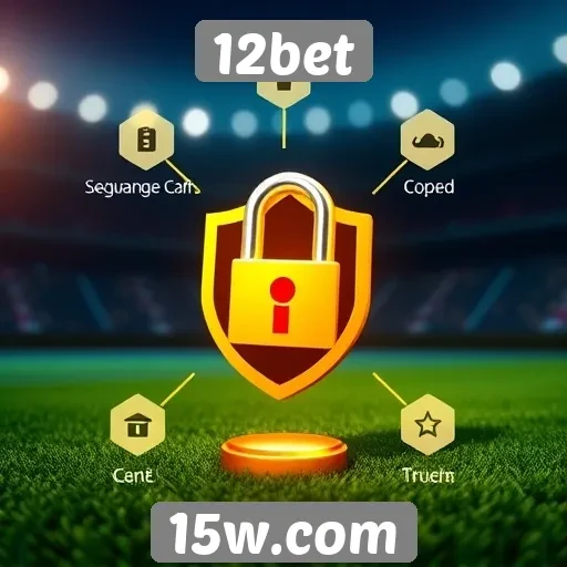 Recursos de segurança no site 12bet